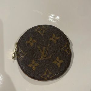 Authentic Louis Vuitton- LV Monogram Coin Pouch